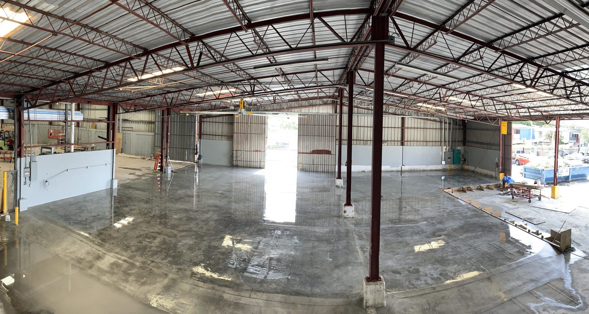Proyecto de construcción industrial por Qualcon en Puerto Rico